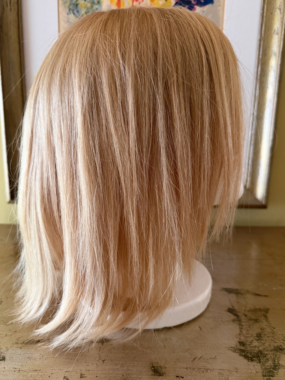 Jon Renau Elizabeth luxury blonde synthetic hair wig 13” length  Pre-loved - Picture 5 of 11